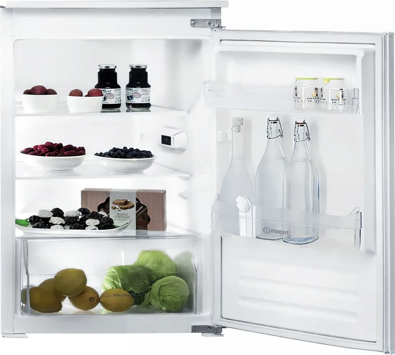 Indesit INS 9012 Built-in Fridge - 136L - LED Display - White